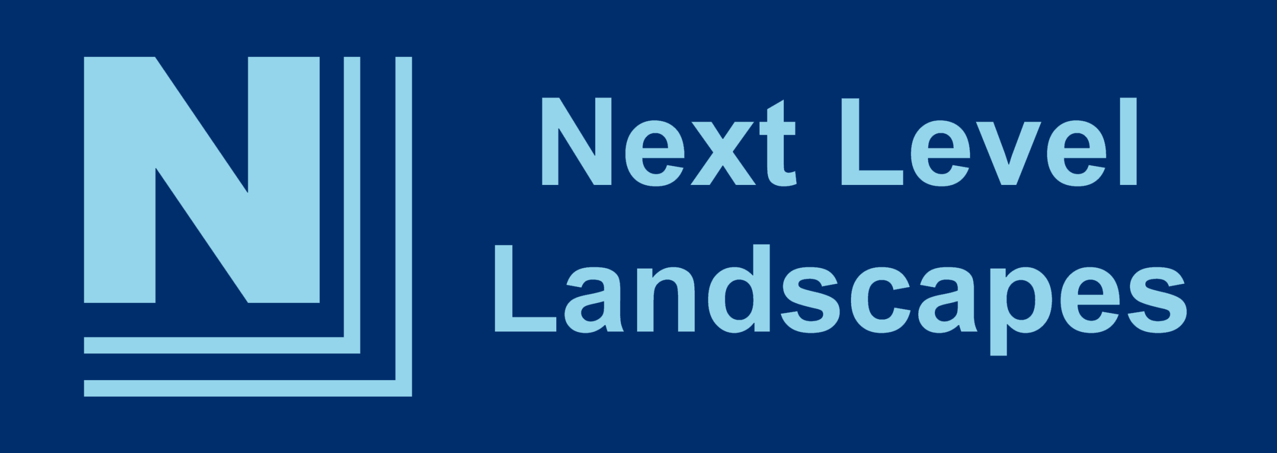 Next Level Landscapes Logo Next Level Landscapes Logo